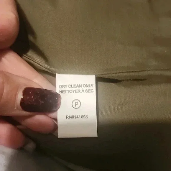 RAMY BROOK OVERSIZED OLIVE MAVE LACE UP SLEEVE BLAZER SIZE 4 - Picture 6 of 8